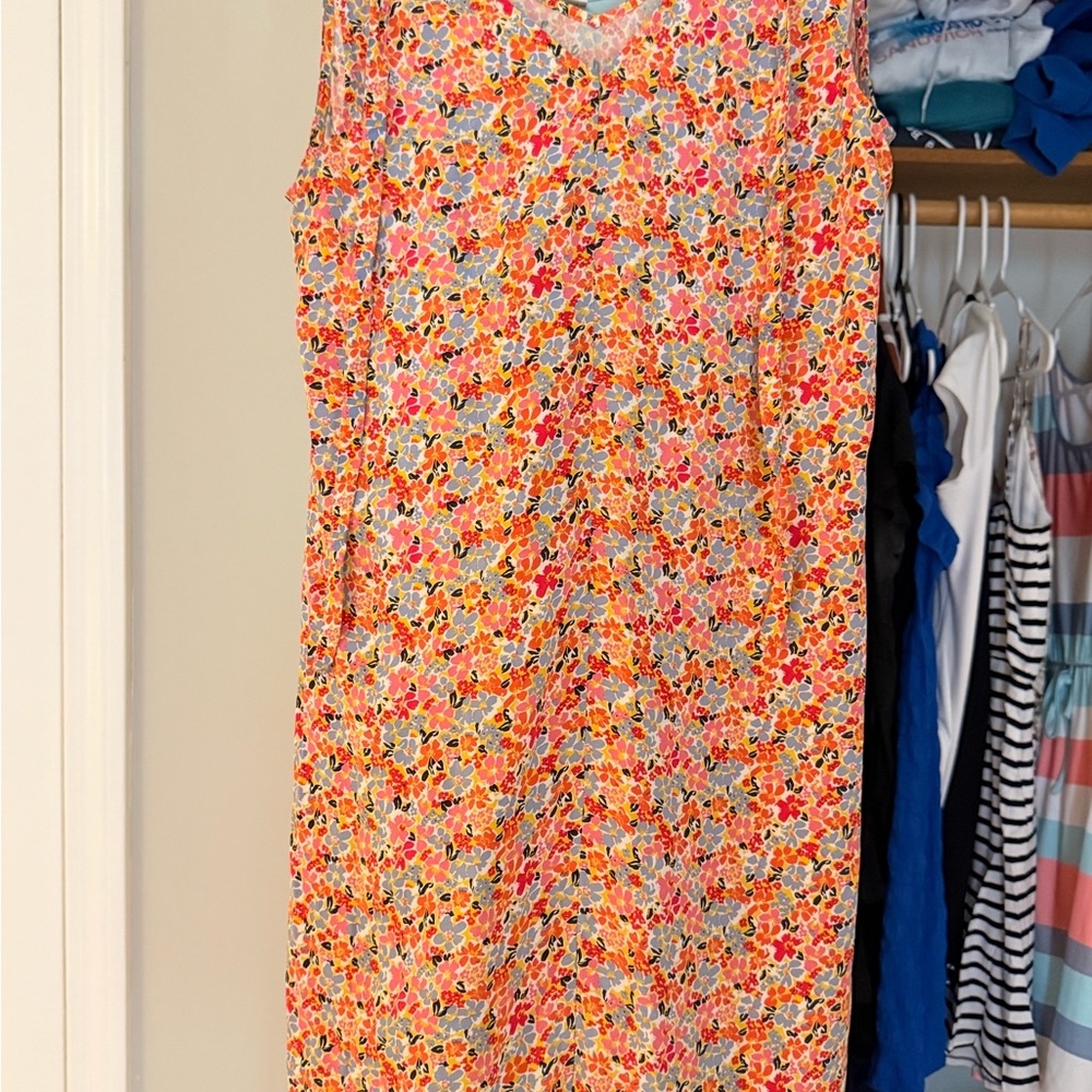 GAP Floral Multicolor Dress